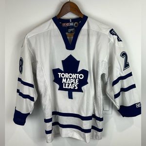Vintage CCM Toronto Maples Leafs Tie Domi Jersey